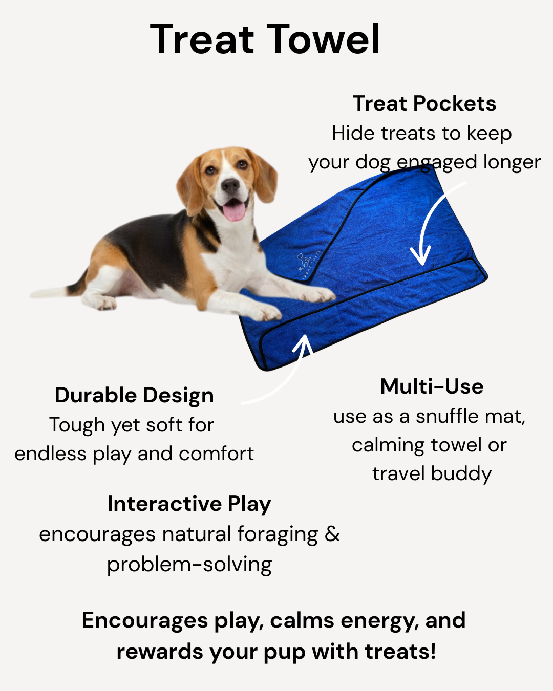 Treat Towel Treat Towel - The Ultimate Dog Puzzle Combo Pack