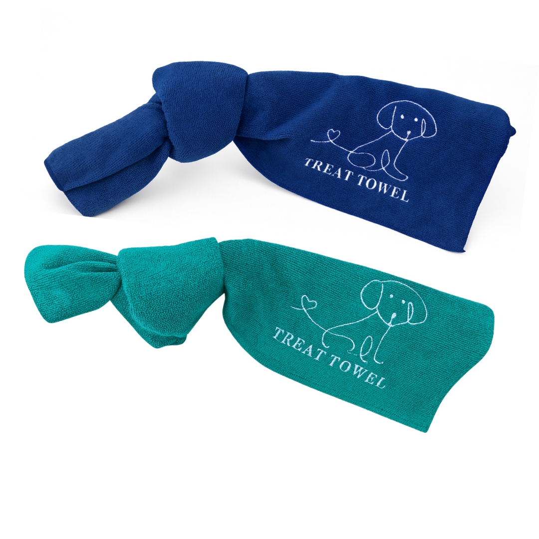 Treat Towel-The Ultimate Dog Puzzle-Standard (Green)